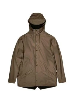 Rains Short Coat - Wood -Clothing Sale Store 4e2010782b6e45b5a1d9295b3bcbc48a