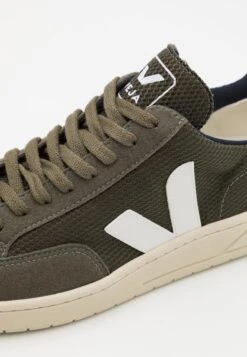 Veja V-12 - Trainers - Olive/White -Clothing Sale Store 4ec4805e74d6493793c426ce4bee456d