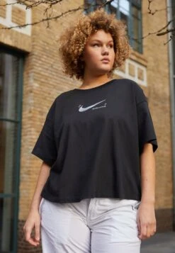 Nike Sportswear Tee Boxy Plus - Print T-Shirt - Black