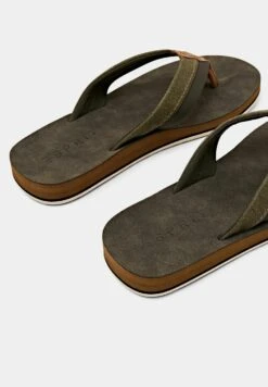ESPRIT Mit Details - T-Bar Sandals - Khaki Green 9 ESPRIT Mit Details - T-Bar Sandals - Khaki Green -Clothing Sale Store 4fc1030664254941b84e7daf11106b13