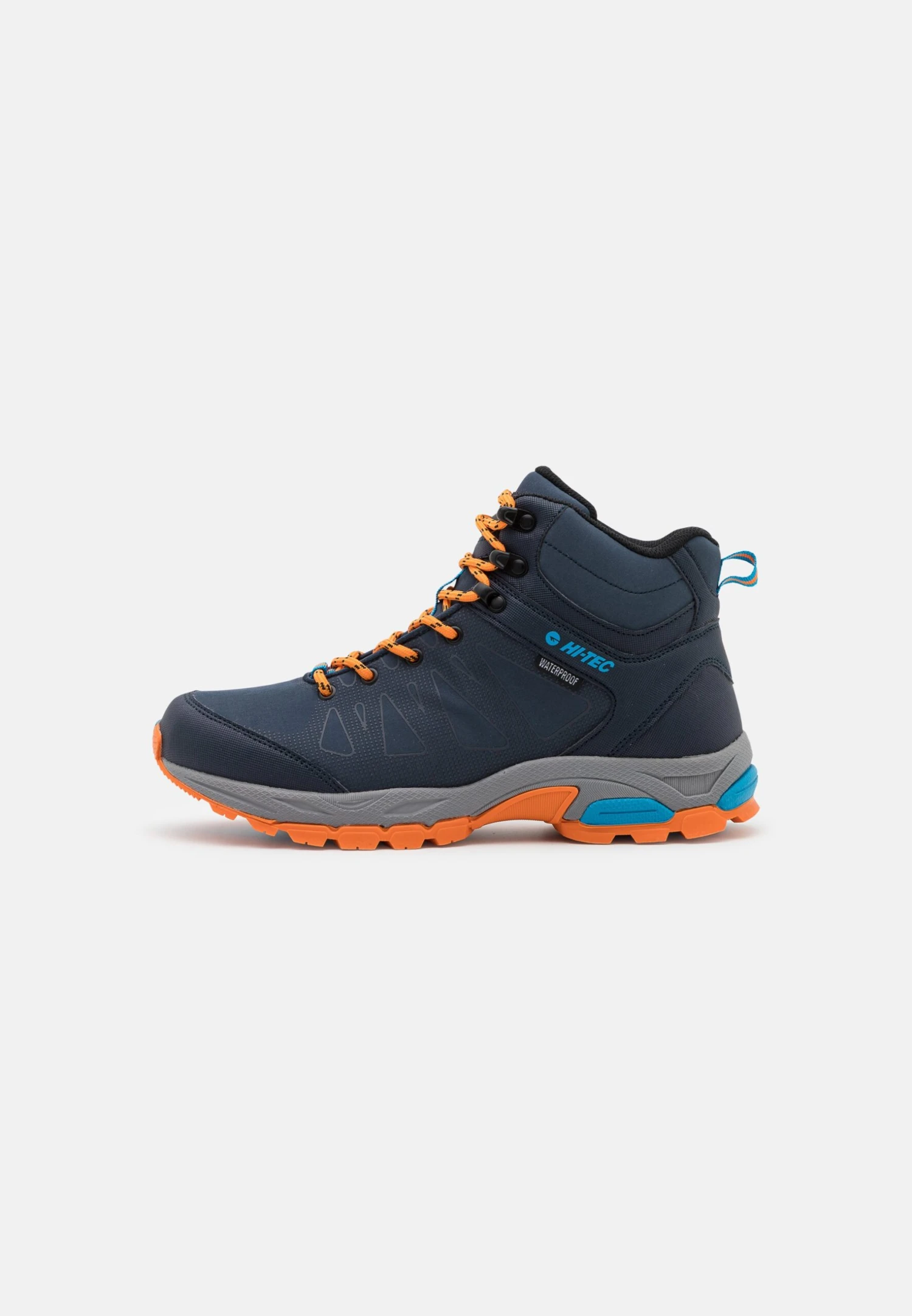 Hi-Tec Raven Mid Wp - Hiking Shoes - Light Navy/Navy/Orange/Sapphire 1 Hi-Tec Raven Mid Wp - Hiking Shoes - Light Navy/Navy/Orange/Sapphire