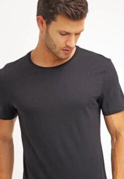 Pier One 2 Pack - Basic T-Shirt - White/Black -Clothing Sale Store 515b50b1d0584da892ae6643ce7963bb