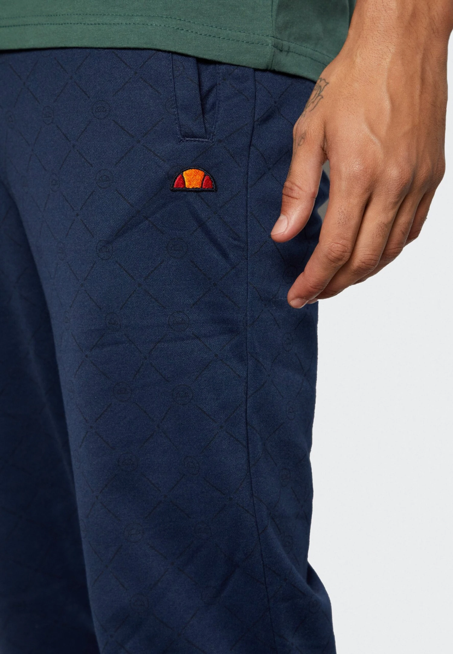Ellesse Brava Track Pant - Tracksuit Bottoms - Navy 6 Ellesse Brava Track Pant - Tracksuit Bottoms - Navy - Image 6