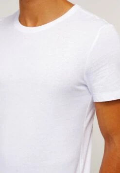 Pier One 2 Pack - Basic T-Shirt - White/Black -Clothing Sale Store 5263f78b1e87481ea0e824d35031cd9e