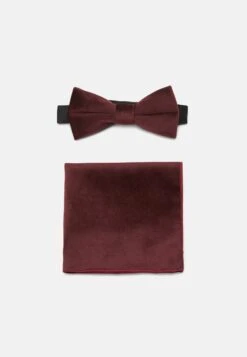 Only & Sons Onstbox Theo Bow Tie Hankerchief Set - Pocket Square - Winetasting -Clothing Sale Store 5550343a66f643518e5d39c7ee769a92