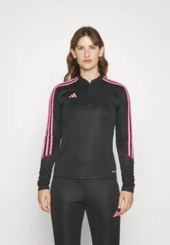 ADIDAS PERFORMANCE Tiro - Long Sleeved Top - Black/Lucid Pink