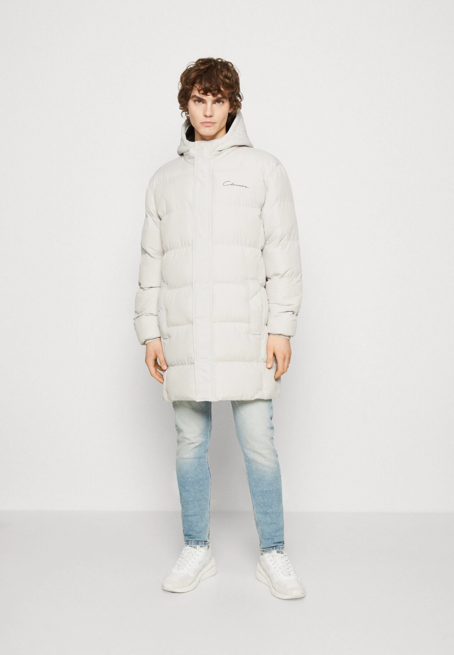Long Parka Jacket - Winter Coat - Stone 1 Long Parka Jacket - Winter Coat - Stone
