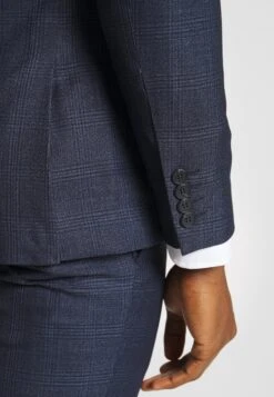 Check Suit - Suit - Dark Blue -Clothing Sale Store 57f236843e8143b588add20e78c46686