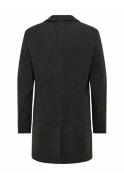 Only & Sons Onsjaylon Otw - Classic Coat - Dark Grey Melange -Clothing Sale Store 5ee50515a4e946229ca797520e34ed9e