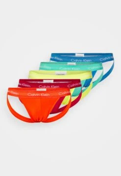 Jock Strap 5 Pack - Briefs - Orange/Red/Blue