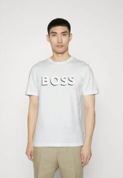 Boss Tiburt - Print T-Shirt - White