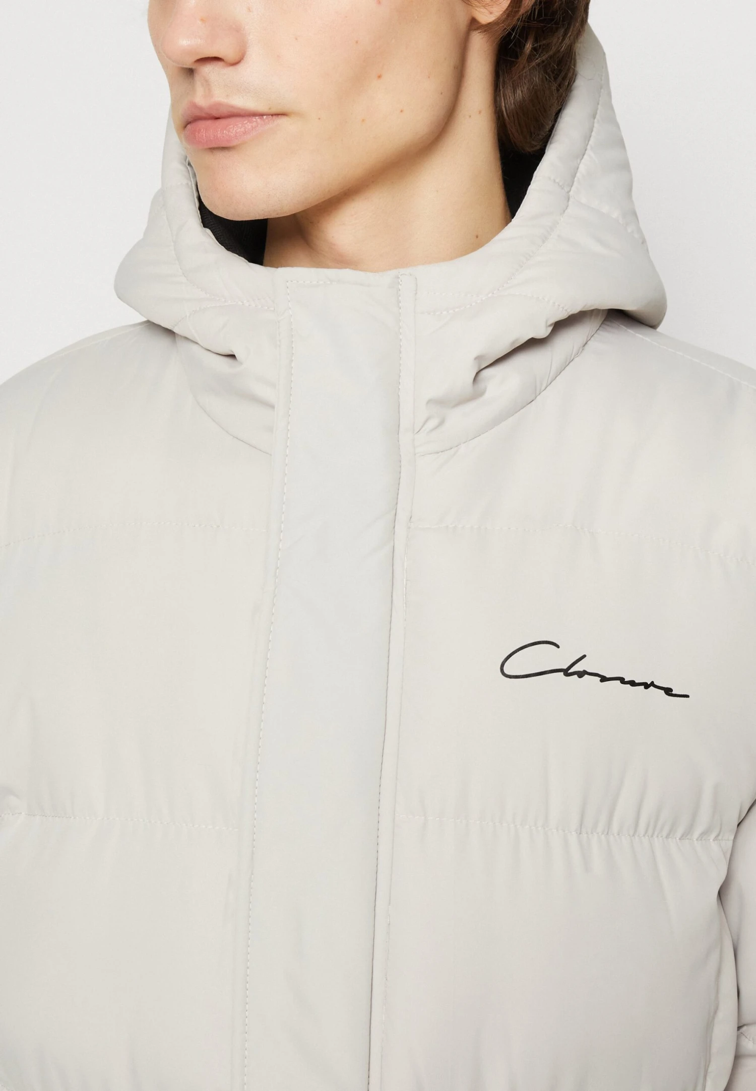 Long Parka Jacket - Winter Coat - Stone 6 Long Parka Jacket - Winter Coat - Stone - Image 6