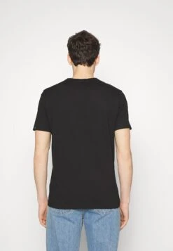 Boss Tee Curved - Basic T-Shirt - Black -Clothing Sale Store 6daad10753ea41de9045ca9a29a85f84