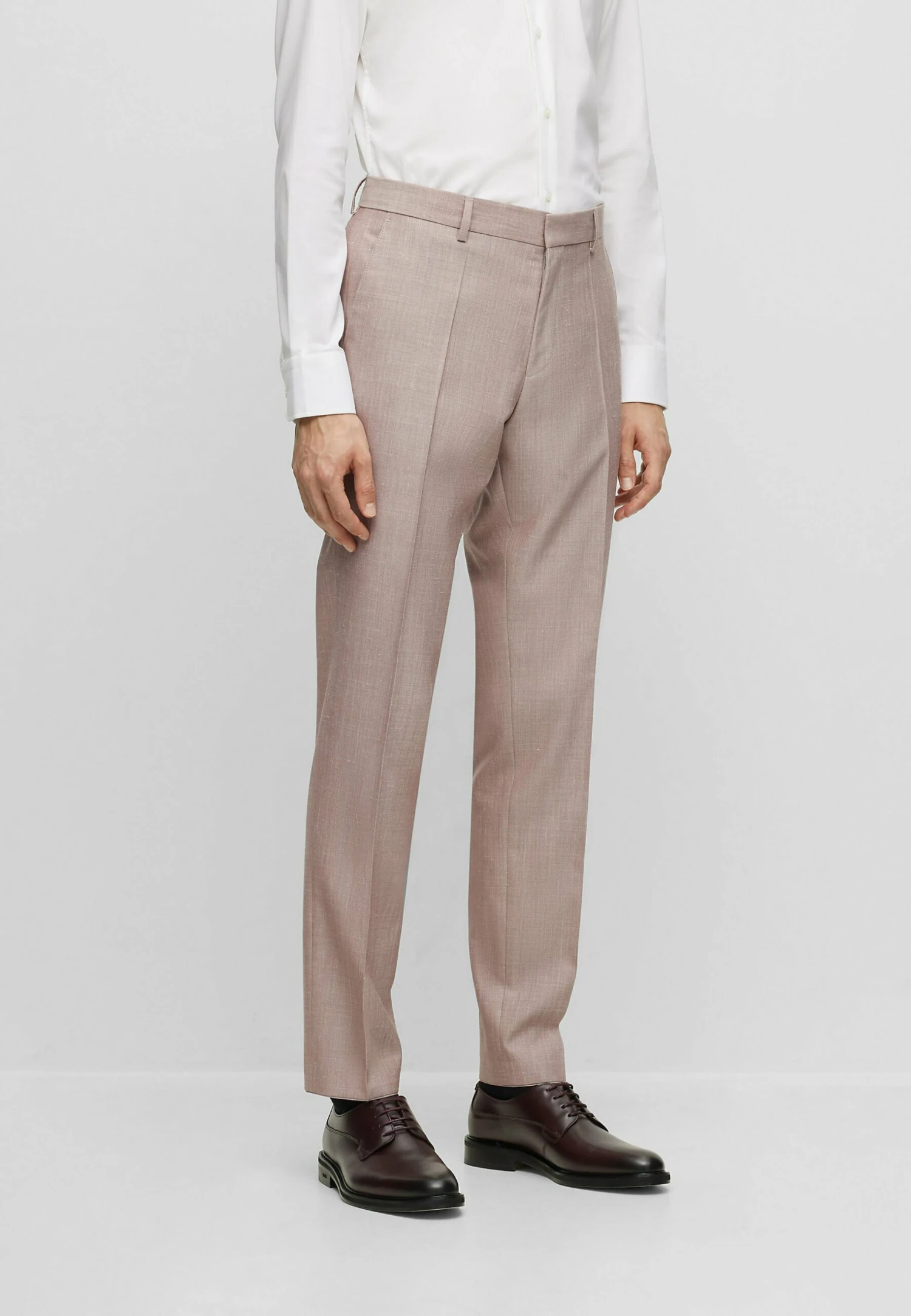 Boss H-Genius - Suit Trousers - Open Pink Two 1 Boss H-Genius - Suit Trousers - Open Pink Two