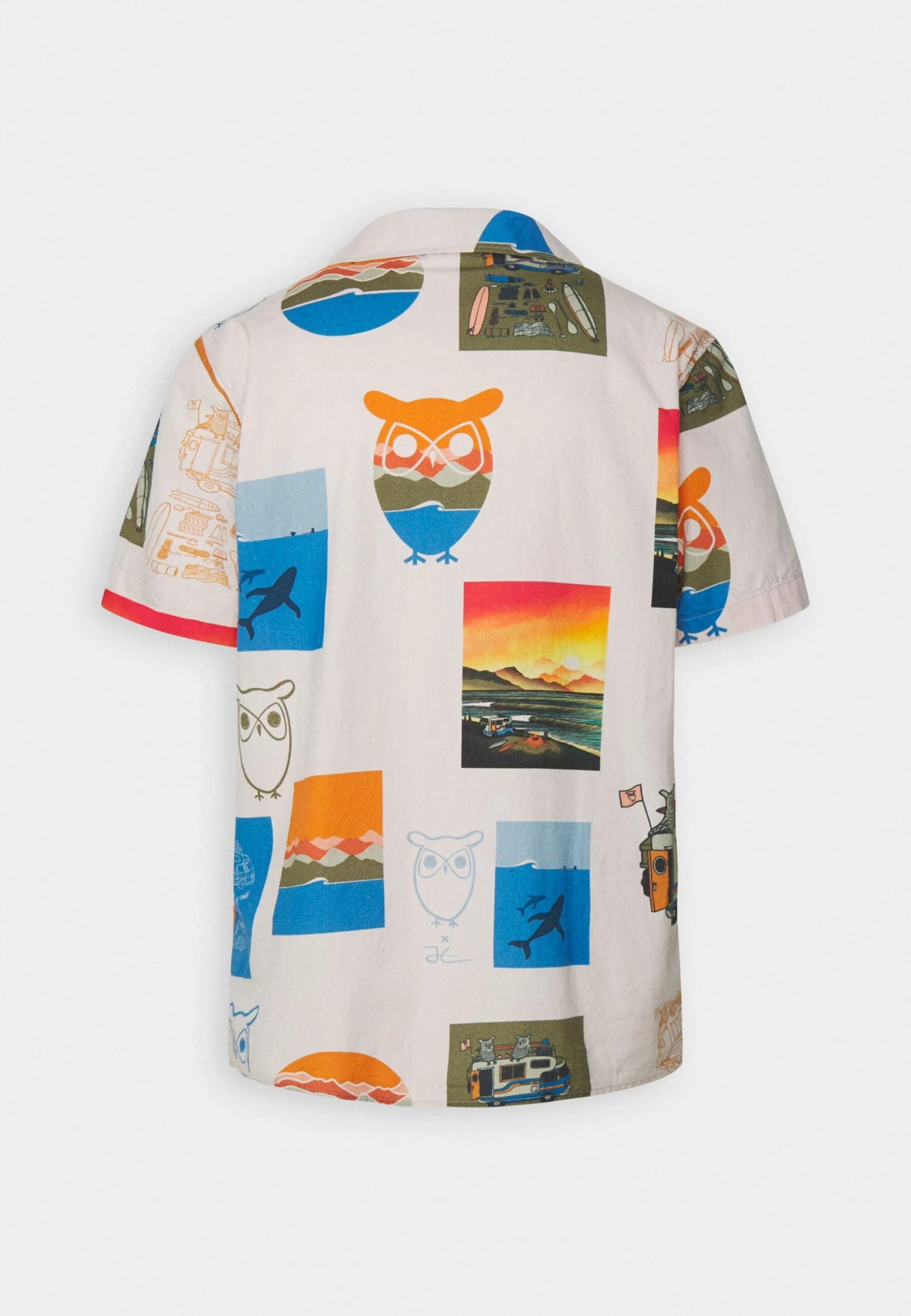 Boxed Fit Short Sleeved - Shirt - Multi-Coloured 6 Boxed Fit Short Sleeved - Shirt - Multi-Coloured - Image 6