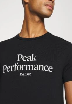 Peak Performance Original Tee - Print T-Shirt - Black -Clothing Sale Store 7011ba2b82a2474fa381aa834eb5cfb5