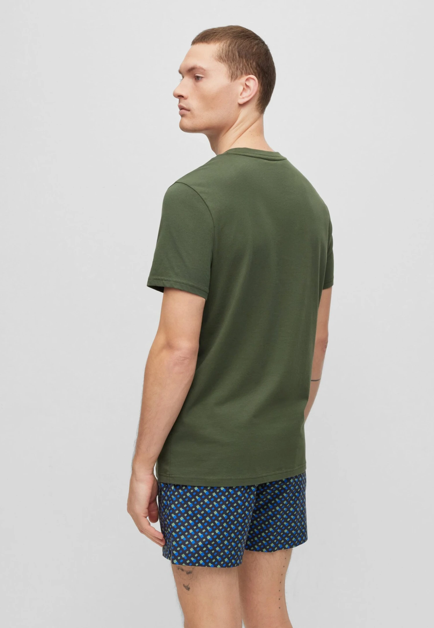 Boss Rn - Print T-Shirt - Dark Green 2 Boss Rn - Print T-Shirt - Dark Green - Image 2