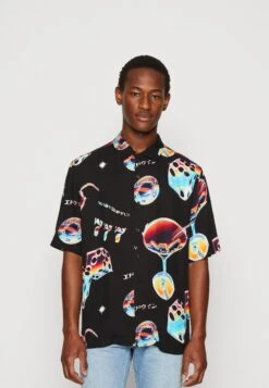 Edwin Saike Shirt Unisex - Shirt - Black/Multicolor