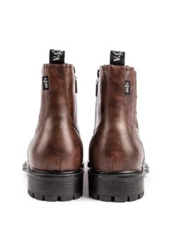 Frisee Inside Zip - Classic Ankle Boots - Tan -Clothing Sale Store 711b0af479184eb5991574e294a30706