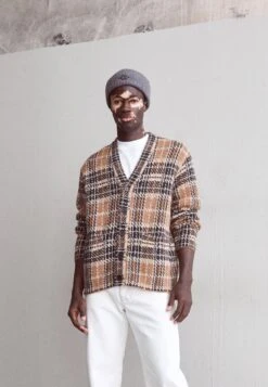 J.Lindeberg Lazaro Hairy Cardigan - Cardigan - Chipmunk