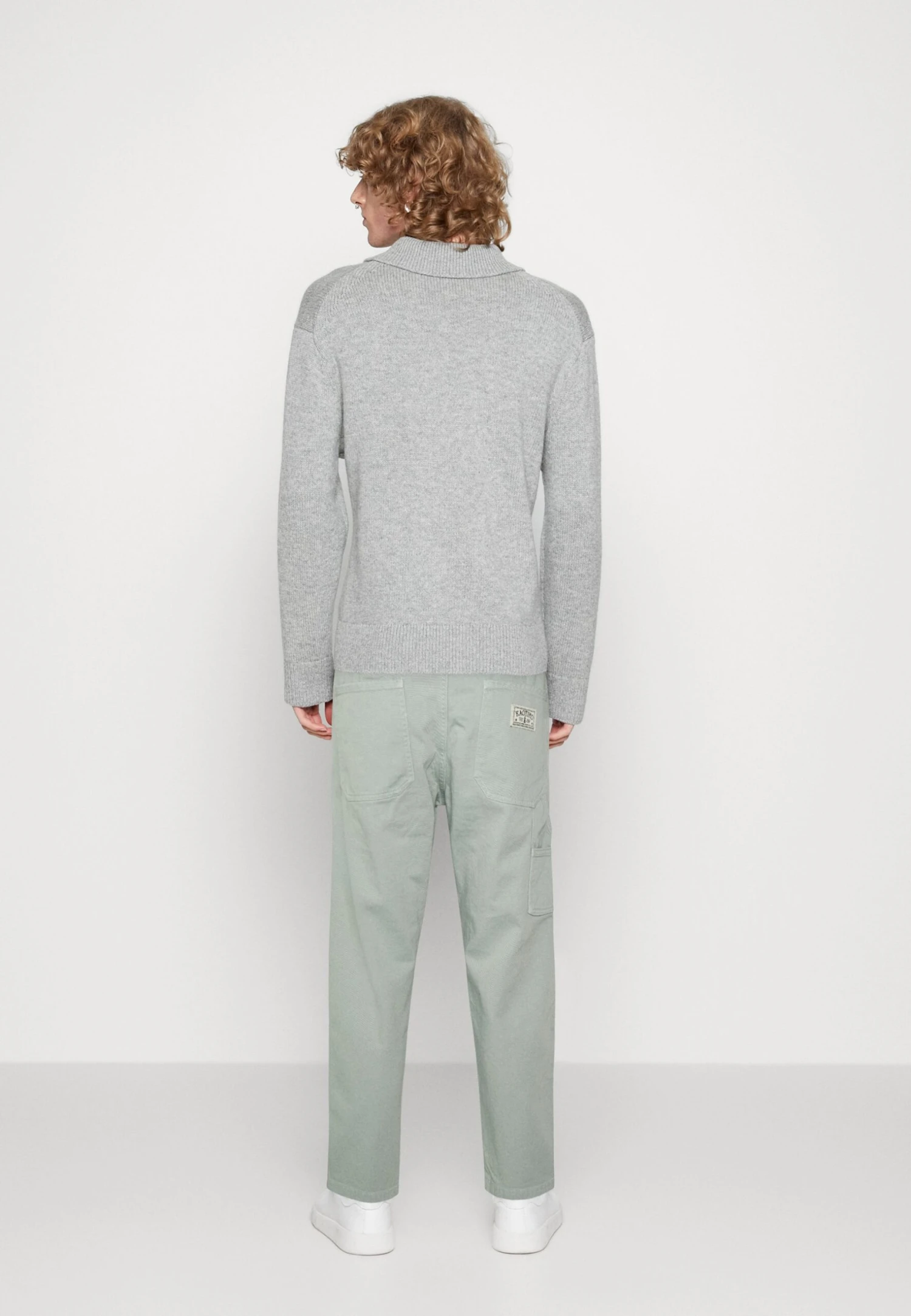 Kaotiko Carpenter Unisex - Relaxed Fit Jeans - Grey 3 Kaotiko Carpenter Unisex - Relaxed Fit Jeans - Grey - Image 3