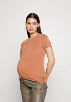 Mamalicious Mlmacy Top- Basic T-Shirt - Imperial Tropaz