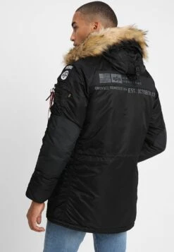 Alpha Industries Airborne - Winter Coat - Black 12 Alpha Industries Airborne - Winter Coat - Black -Clothing Sale Store 76156d43aed8472980b0602928acc540