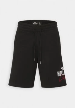 Hollister Co. Tech Logo - Shorts - Black -Clothing Sale Store 7c614e4475ac4c9aa3e8b3045b568641