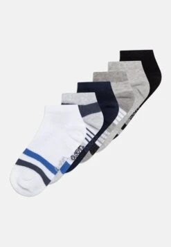 Ewers Sneaker Ringlet 6 Pack - Socks - Grey/Blue