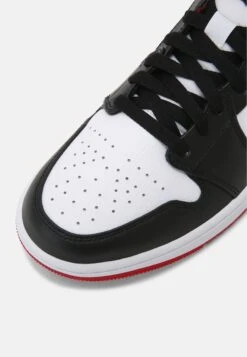 Air Jordan 1 Mid - High-Top Trainers - White/Gym Red/Black -Clothing Sale Store 815d9fc5fbb0405a83b46406ab05d240