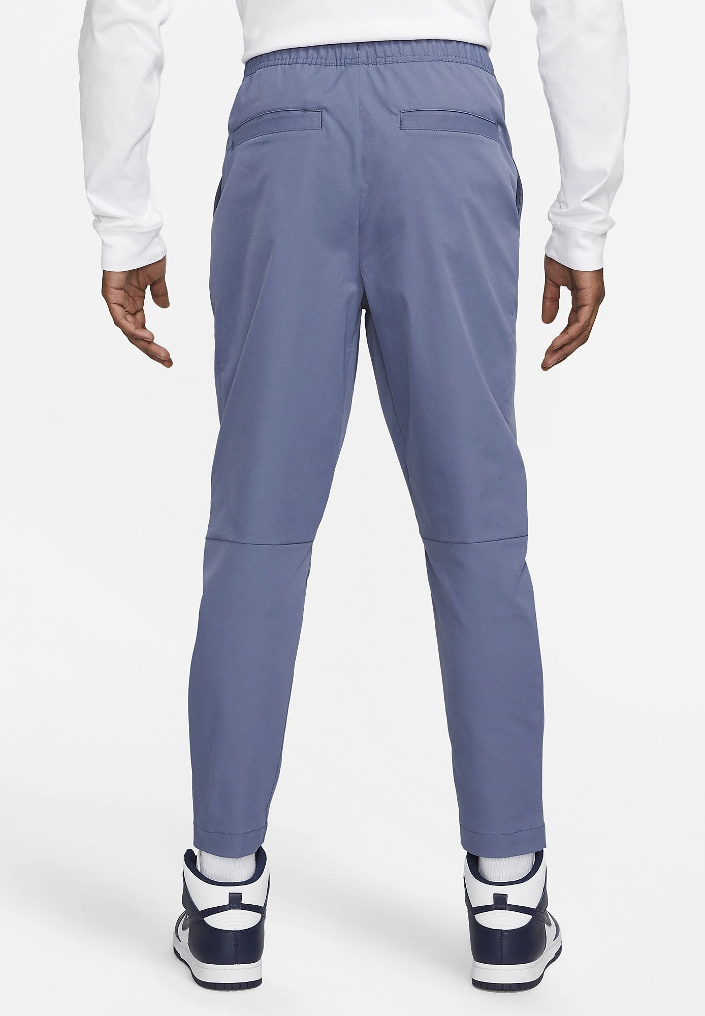 Nike Sportswear Club Taper- Tracksuit Bottoms - Diffused Blue/White 2 Nike Sportswear Club Taper- Tracksuit Bottoms - Diffused Blue/White - Image 2