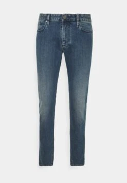Emporio Armani 5 Pockets Pant - Slim Fit Jeans - Denim Blu -Clothing Sale Store 88510525feb742ea82659985307704f3