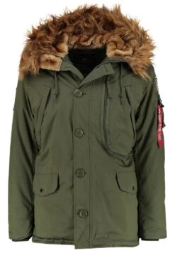 Alpha Industries Parka - Dark Green -Clothing Sale Store 8bcf870006794eaa82dde7497e3b4060