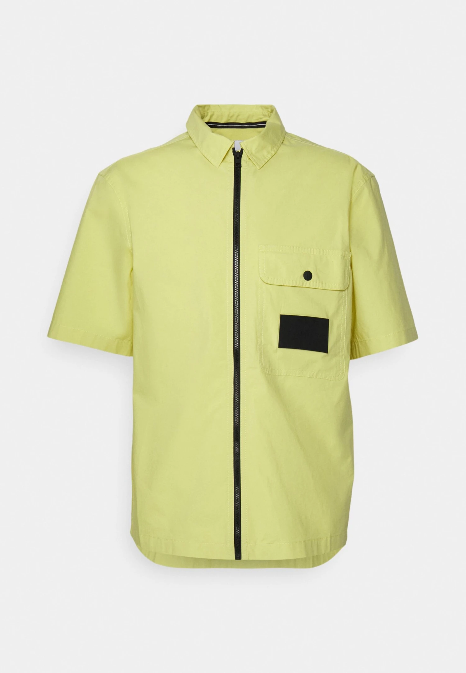 Calvin Klein Jeans Stretch Poplin- Shirt - Yellow Sand 4 Calvin Klein Jeans Stretch Poplin- Shirt - Yellow Sand - Image 4