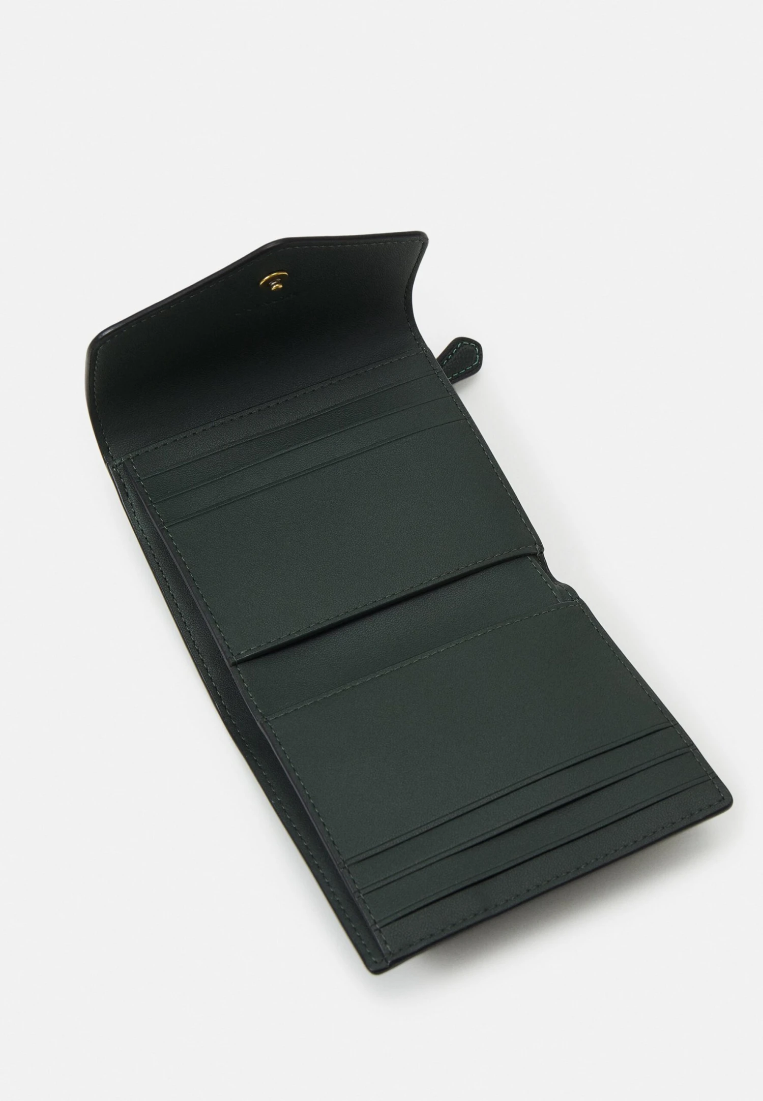 Coach Crossgrain Small Wallet - Wallet - Amazon Green 3 Coach Crossgrain Small Wallet - Wallet - Amazon Green - Image 3