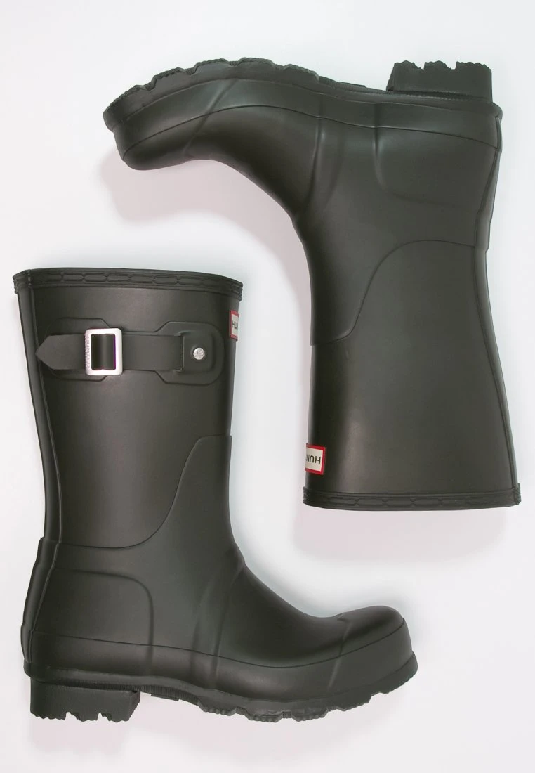 Hunter ORIGINAL Original Short - Wellies - Dark Olive 2 Hunter ORIGINAL Original Short - Wellies - Dark Olive - Image 2