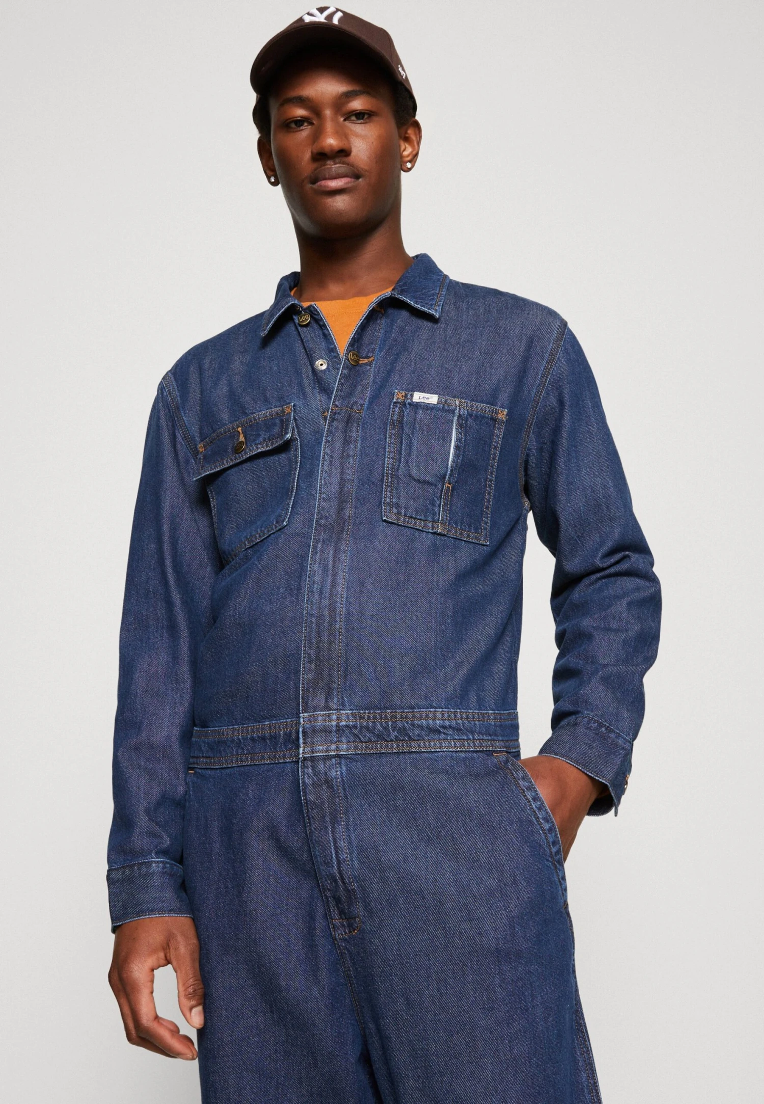 Lee Union All - Jumpsuit - Mid Wash 4 Lee Union All - Jumpsuit - Mid Wash - Image 4