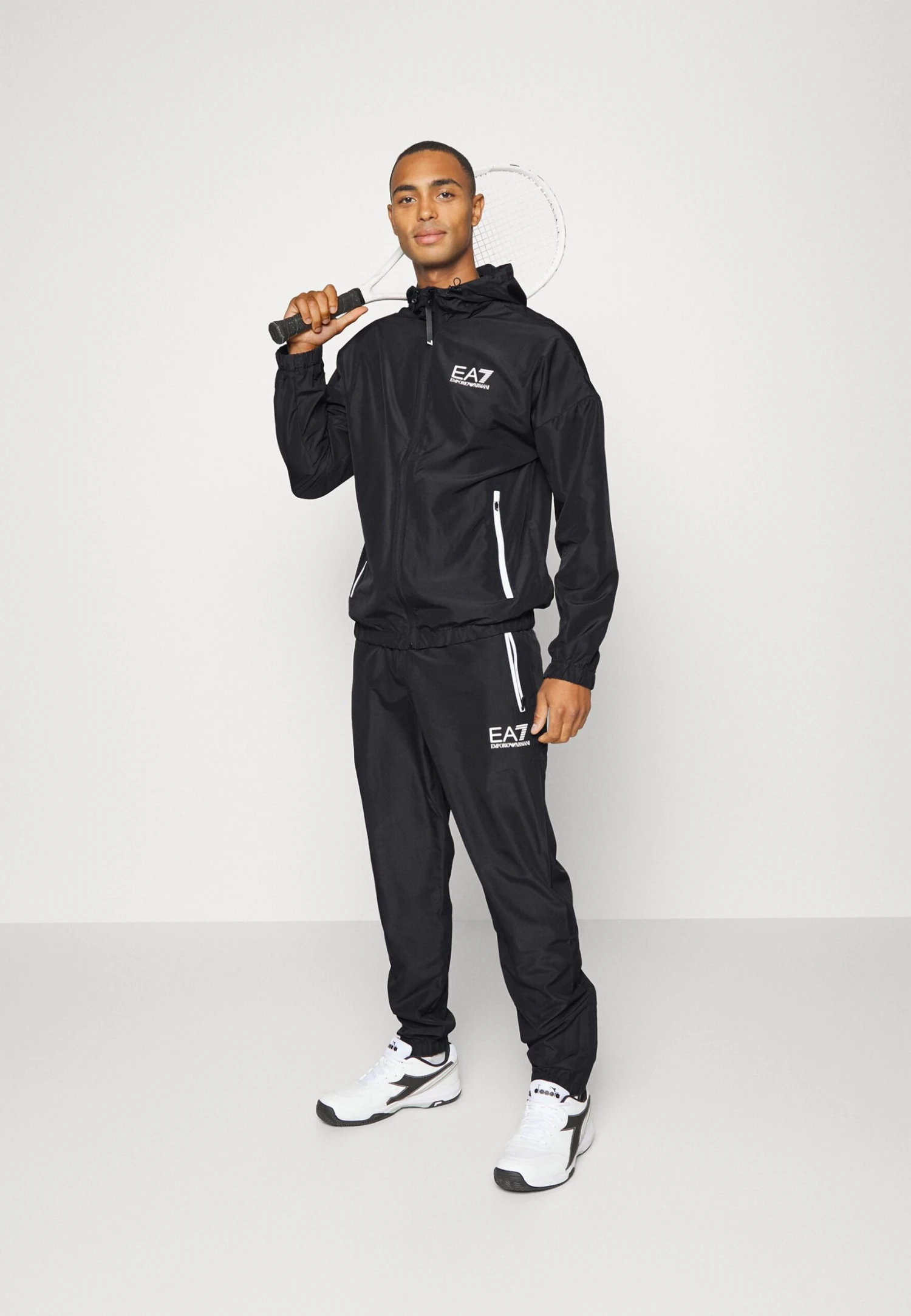 EA7 Emporio Armani Tennis Pro Suit Unlined - Tracksuit - Black 2 EA7 Emporio Armani Tennis Pro Suit Unlined - Tracksuit - Black - Image 2