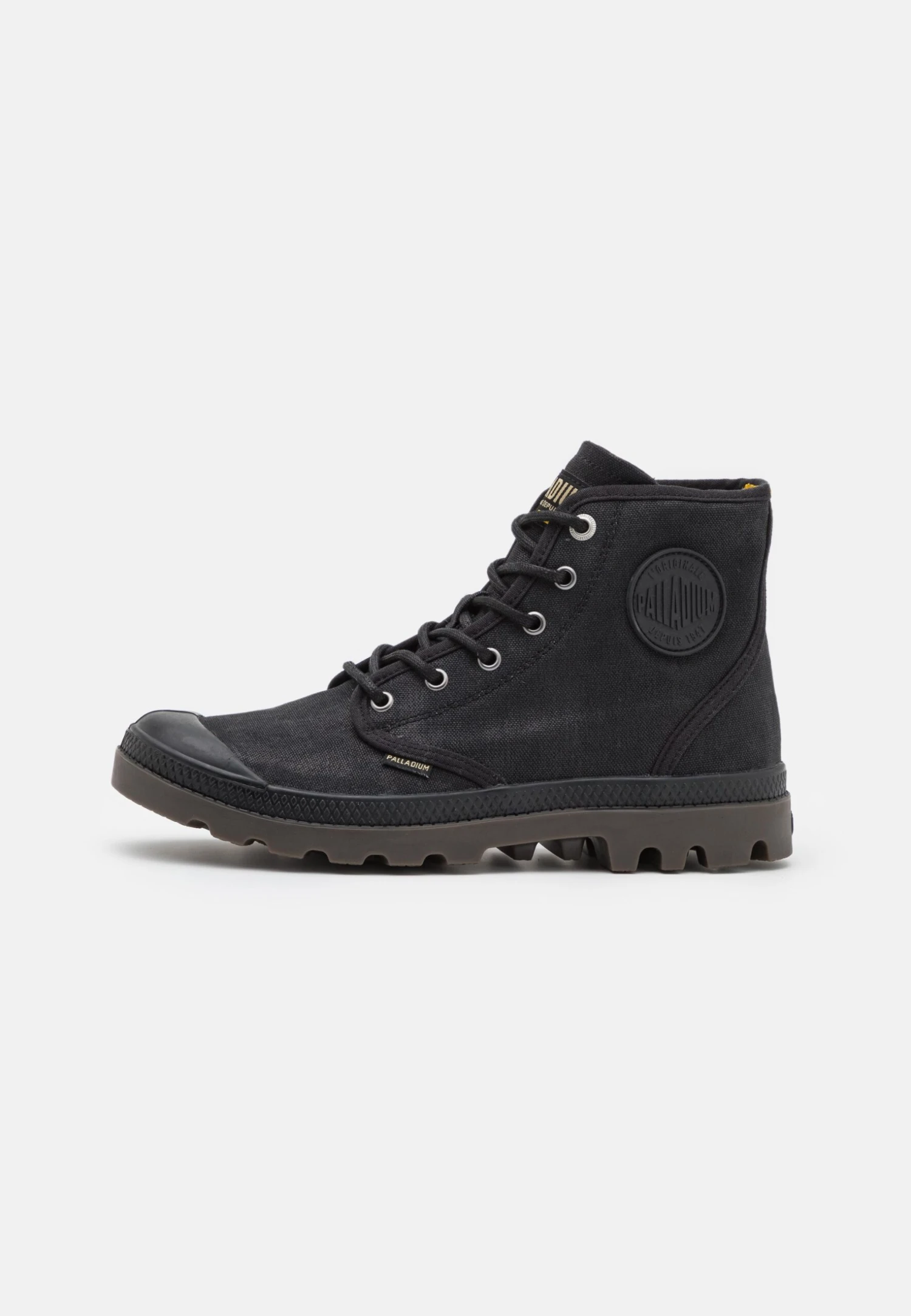Palladium Pampa Hi Wax Unisex - Lace-Up Ankle Boots - Black 1 Palladium Pampa Hi Wax Unisex - Lace-Up Ankle Boots - Black