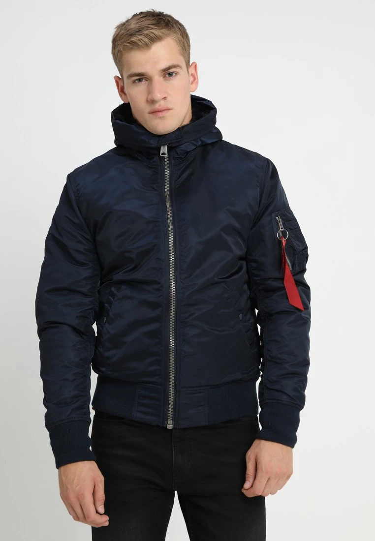 Alpha Industries Hooded - Light Jacket - Rep Blue 1 Alpha Industries Hooded - Light Jacket - Rep Blue