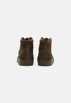 BELSTAFF Rally- High-Top Trainers - Dark Khaki -Clothing Sale Store a5647dc117594f6cbea61eafb6f22599