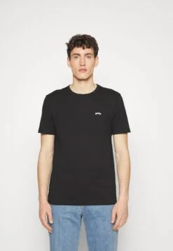 Boss Tee Curved - Basic T-Shirt - Black