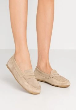 Anna Field Leather- Moccasins - Beige