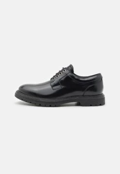 Les Deux Toby Chunky Derby - Lace-Ups - Black