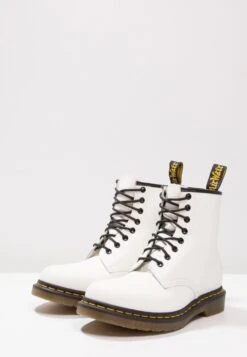 Dr. Martens 1460 8 Eye- Lace-Up Ankle Boots - White -Clothing Sale Store afef26d300f144928b29d49273597ea0