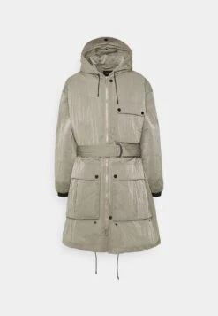 Emporio Armani Parka - Greige -Clothing Sale Store b171d168f97042f8a9e53b7567870347