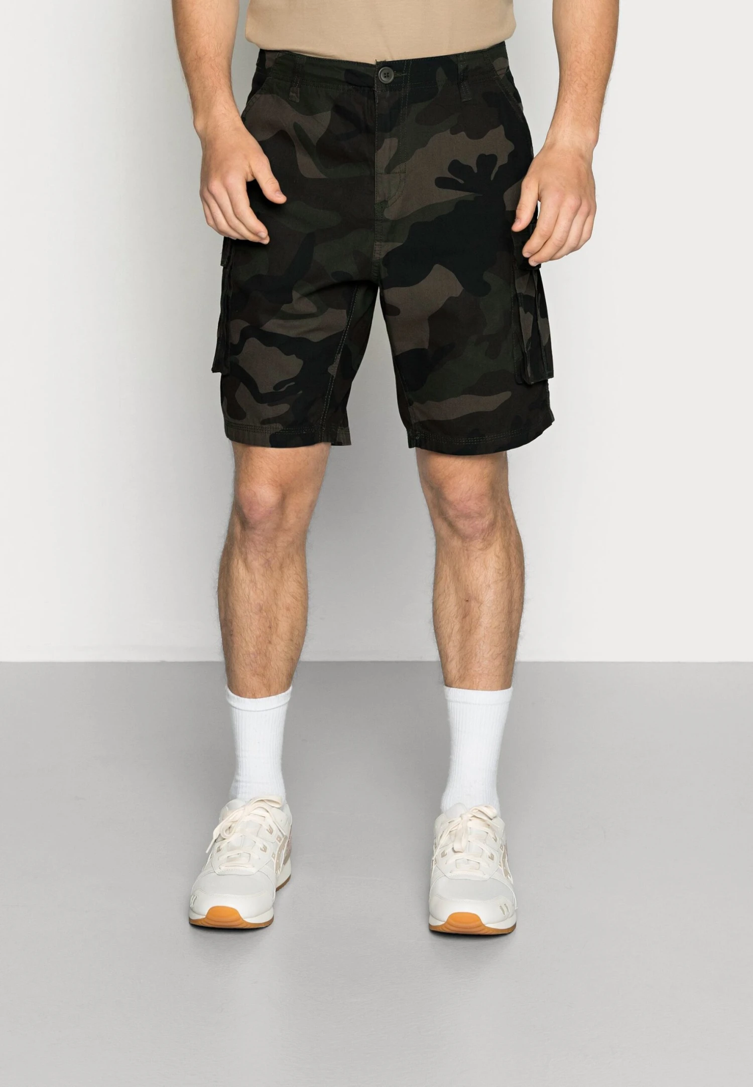 BRAVE SOUL River - Cargo Trousers - Khaki 1 BRAVE SOUL River - Cargo Trousers - Khaki