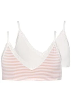 Skiny Girls 2 Pack - Bustier - Light Pink/White