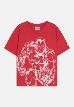 COTTON ON License Marvel Drop Shoulder Short Sleeve Tee - Print T-Shirt - Red