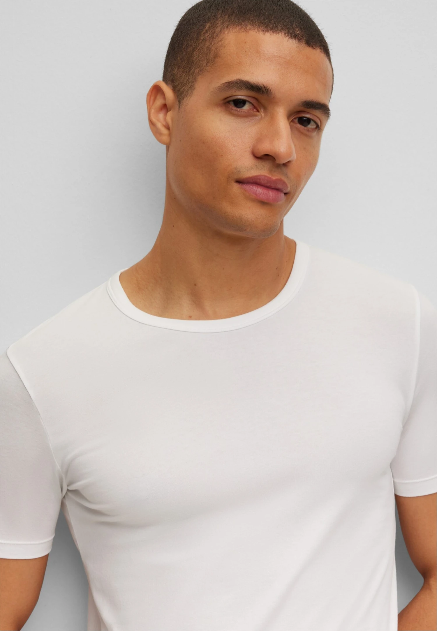 Boss Modern 2 Pack - Undershirt - White 3 Boss Modern 2 Pack - Undershirt - White - Image 3